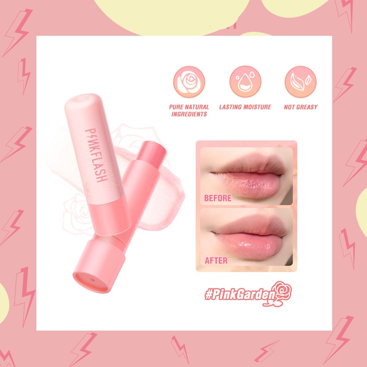 Moisture Lip Balm Long-Lasting Natural Lipstick Lip Care Deep Hydration Natural Repair Nourish Lip Gloss Repair Makeup