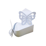 25/50Pcs Butterfly Cake Candy Box Folding DIY Wedding Favor Gifts Box Packaging Baby Shower Christmas Birthday Party Decoration