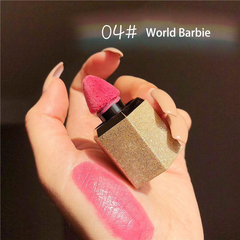 Cute Velvet Liquid Blush Matte Natural Cream Blusher Lasting Cheek Tint Orange Peach Blush Korean Makeup Maquillaje Wholesale