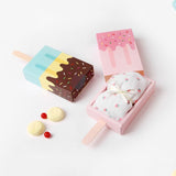 10PCS Gift Boxes Colorful Ice Cream Wedding Birthday  Children Baby Shower Party Candy Box Drawer Goodie Box Party Packaging