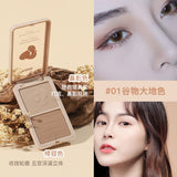 Natural Soft 3D Bronzer Powder Facial Contour Palette Smooth Shadow Powder Long Lasting Matte Shimmer Makeup Waterproof Cosmetic