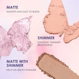 Matte Eyeshadow Palettle Shimmer and Shine Hight Pigment Long-lasting Eyes Makeup Cosmetics for Women