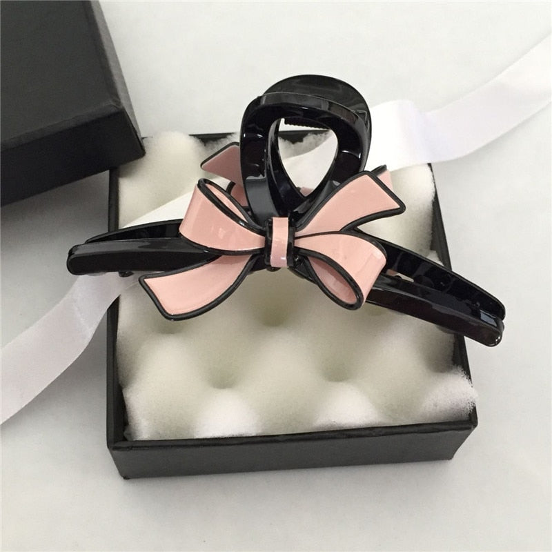 Acetate Camellia Hair Claw Clip Clamp For Women Girl Flower Handmade French Fashion Head Accessories Mujer Wholesale