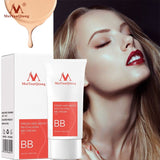 BB Cream Foundation Cream For Face Base Tone Makeup Cosmetics Waterproof Long Lasting Facial Whitening Concealer Beauty Women