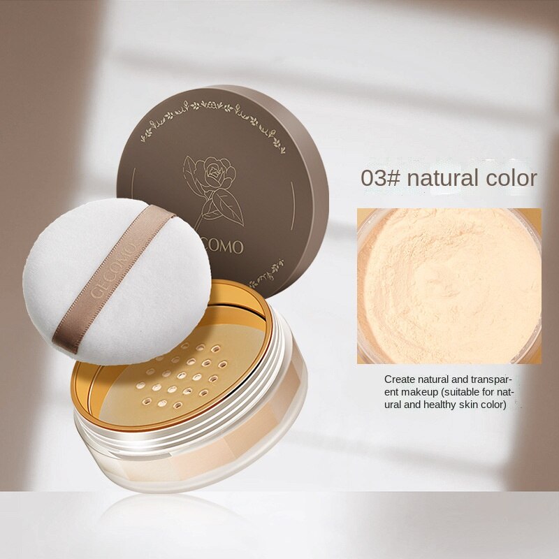 Face Loose Powder Foundation Oil Control Contour Makeup Base Matte Facial Makeup Cosmetics Makeup Powder  Setting Powder