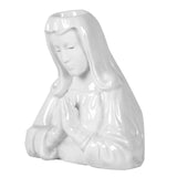 Resin Creative Crying Mary Candle Holder Artistic Candlestick Polished Organizer Figurines Columnar Candles Stand Party Supplies