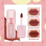 Velvet Matte Lip Gloss Waterproof Long Lasting Soft-smooth Creamy Lightweight High Pigment Cosmetics