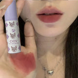 10 Colors Matte Mud Lipstick For Lips Long Lasting Cute Velvet Lip Glaze Korean Magic Lipstick Waterproof Cosmetics Wholesale