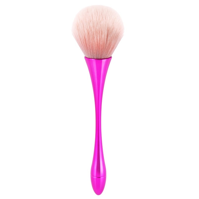 New Rose Gold Makeup Brush Rose Gold Pink Goblet Loose Powder Brush Honey Powder Brush Highlight Brush Blush Brush Beauty Tool