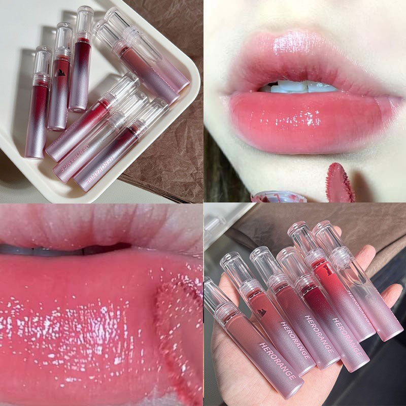 Crystal Jelly Lip Gloss Shiny Clear Mirror Moisturizing Glitter Liquid Lipstick Waterproof Lips Oil Tint Care Makeup