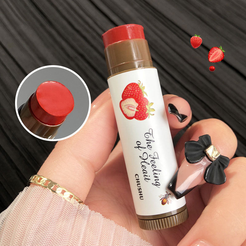 5 Color Cute Moisturizer Lipstick Waterproof Anti-Cracking Lip Balm Long Lasting Nourishing Lip Care Makeup Tool Wholesale