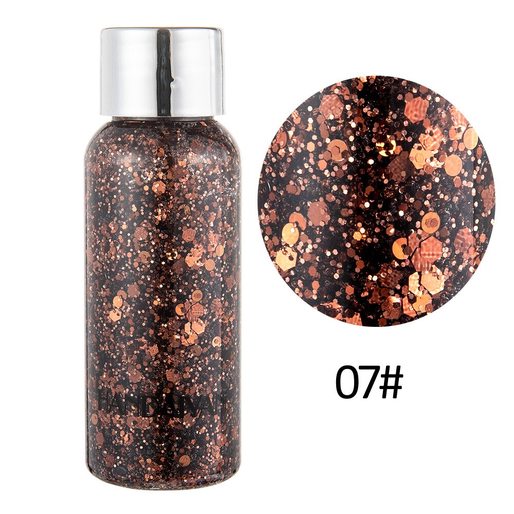 Eye Glitter Nail Hair Face Shining Sequins Shimmer Gel Body Decoration Moon Diamond Fragment Party Festival Makeup Accessories