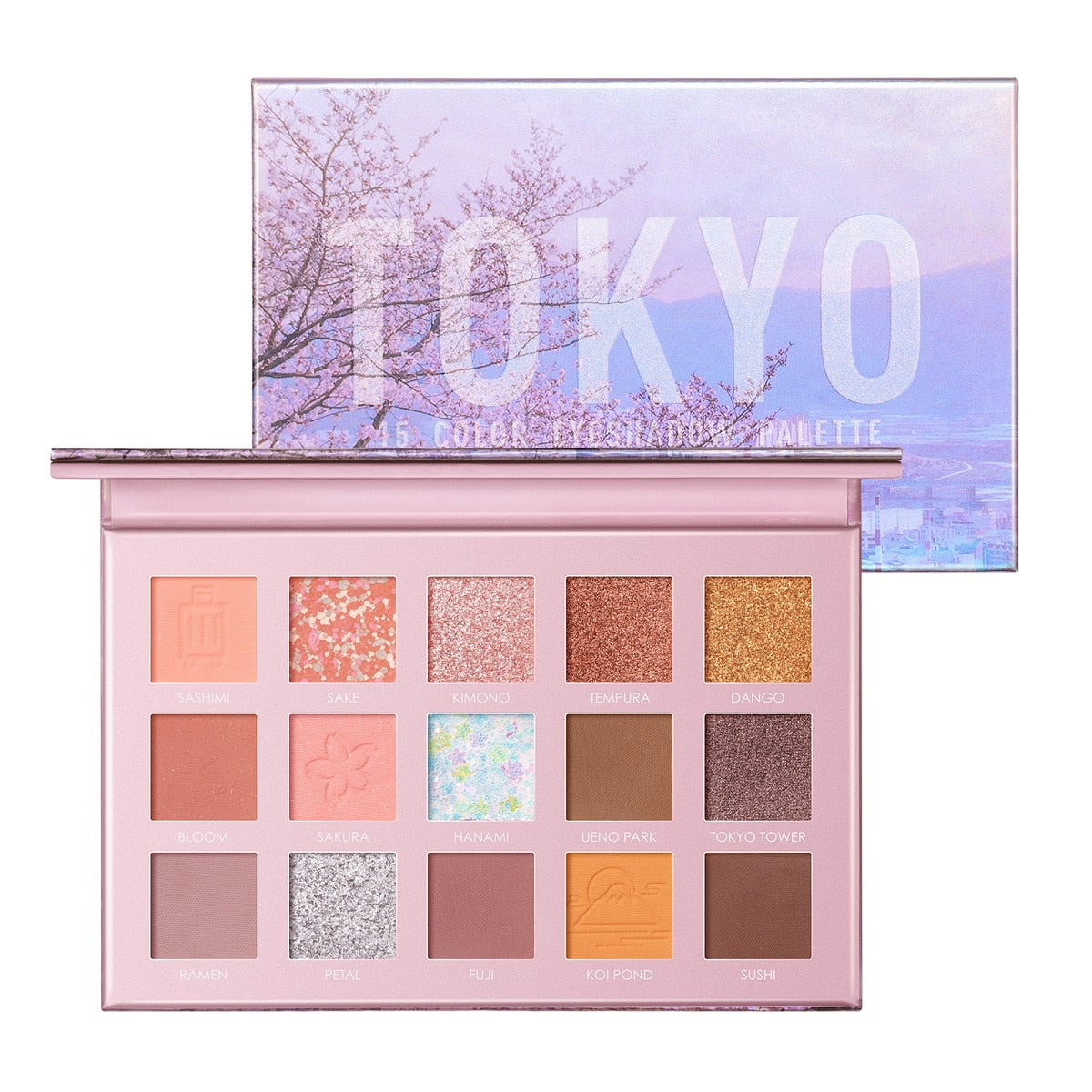 Oklulu Go Travel Glitter Eyeshadow Pallete Professional Shimmer Powder High Pigmented Easy to Wear Eye Shadow Palette