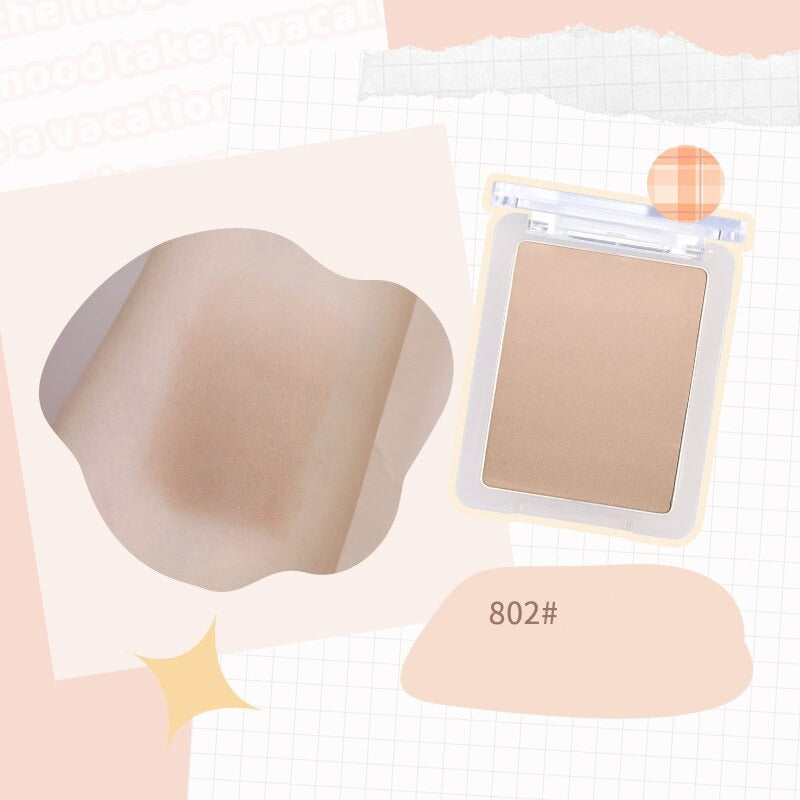 Natural Three-dimensional Gradual Brown Tone Facial Shadow Contour Palette Long-Laasting Soft Matte Face Bronzer Powder Cosmetic