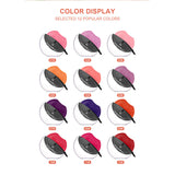 Matte Velvet Lip-shaped Lipstick Temperature Change Lazy Lip Sticks Waterproof Nonstick Cup Lipgloss For Makeup Wholesale