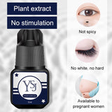 5ml Eyelash Extension Glue Long Lasting No Smell No Irritant Quick Drying Black Grafting Lashes Glue Semi Permanent Lash Tools