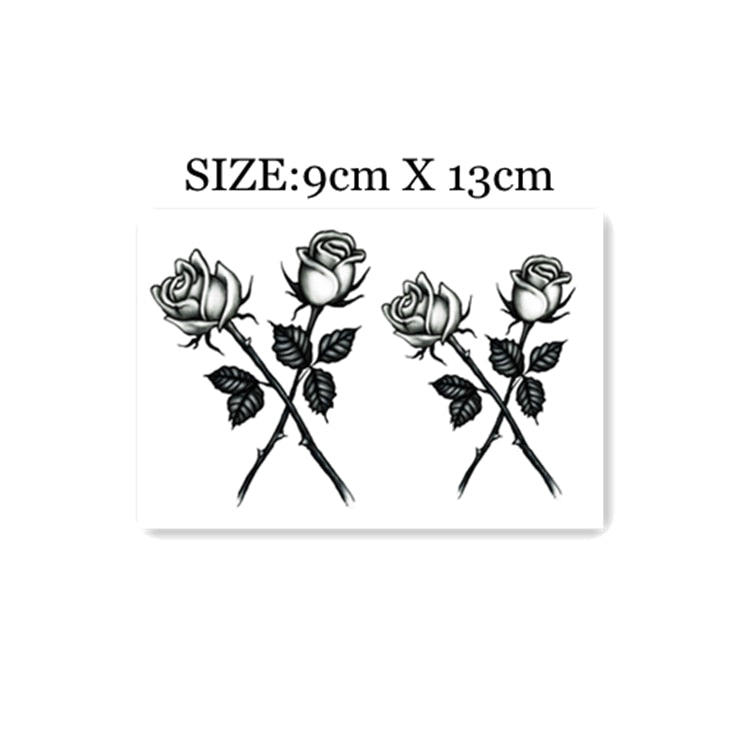 Waterproof Temporary Tattoo Stickers Love Angel Cupid Gun Tattoo Flash Tattoo Shoulder Clavicle Female Male