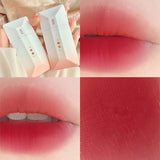 4 Colors Girl's Velvet Matte Lipstick Blush Waterproof Long Lasting Sexy Lipgloss Non-Stick Cup Makeup Lip Tint Cosmetic Makeup