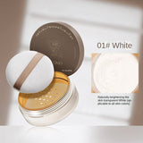 Face Loose Powder Foundation Oil Control Contour Makeup Base Matte Facial Makeup Cosmetics Makeup Powder  Setting Powder