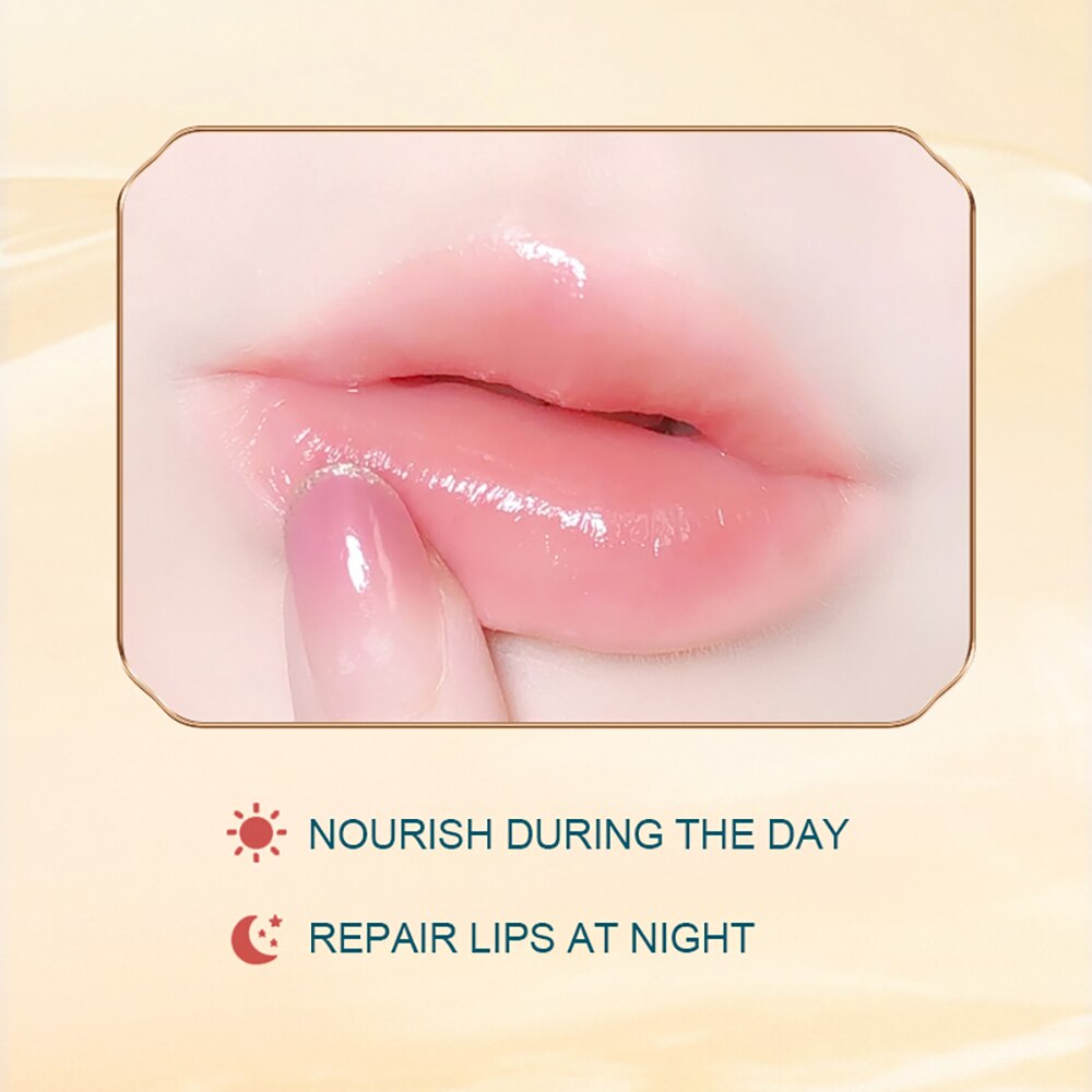 3 Pcs/Lot Moisture Lip Balm Long Lasting Moisturizing Temperature Change Lipstick Anti Aging Repair Lips Mask OCHEAL