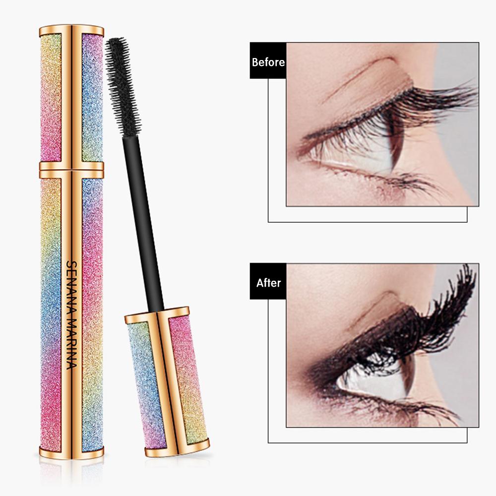 4D Mascara Makeup Lengthening Eyelash Extension Women Waterproof Fast Dry Long-wearing Lasting Mascara Big Eye Cosmetic