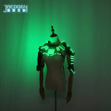 Colorful LED Light-emitting Shawl Stage Dance Performance Props Suitable For Halloween Party Role-playing Armor