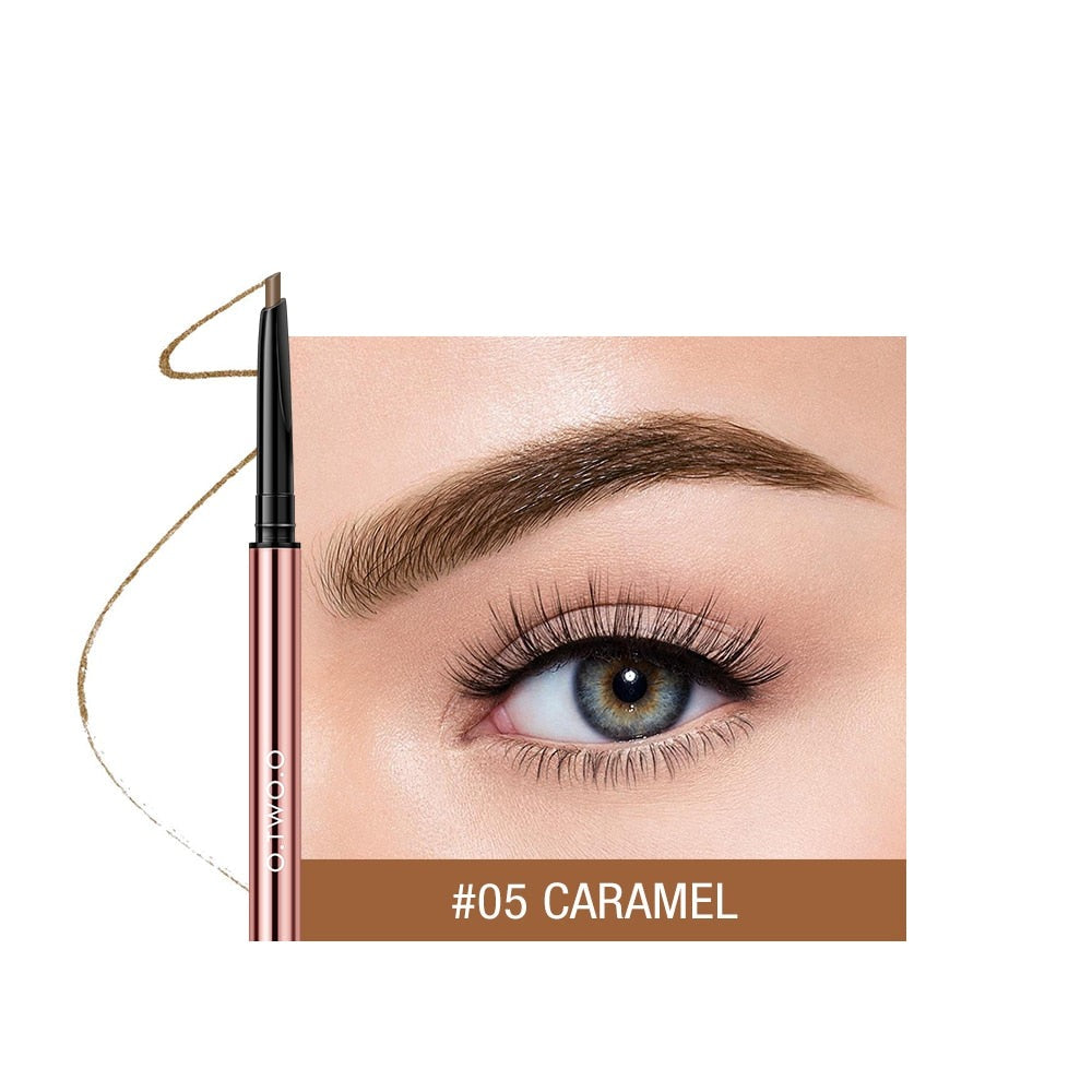 Eyebrow Pencil Waterproof Natural Long Lasting Ultra Fine 1.5mm Eye Brow Tint Cosmetics Brown Color Brows Make Up