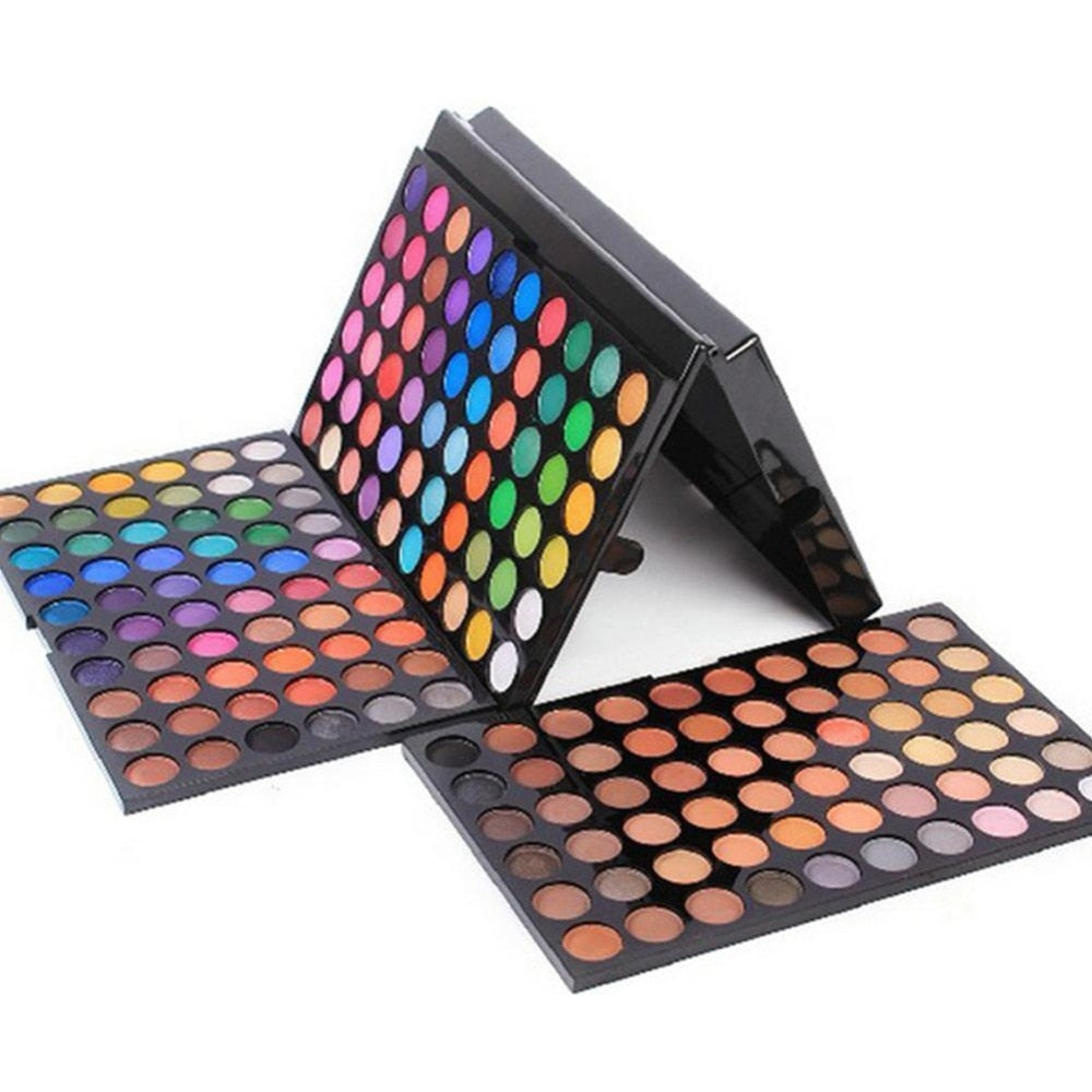 OKLULU  180 Color Eyeshadow Palette Shimmer and Matte Nude Makeup Eyeshadow Palette Cosmetic Eye Shadow Palette dfdf