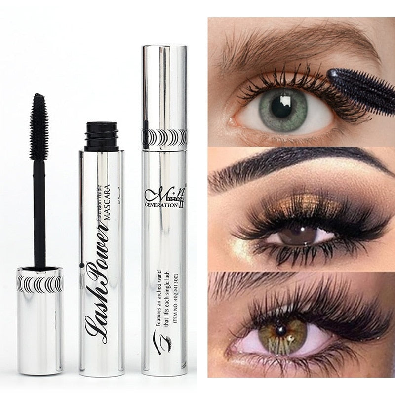 Oklulu 4D Silk Fiber Lash Mascara Curling Volume Black Waterproof Liquid Rimel Fiber Lash Extension Makeup Lengthening тушь для ресниц