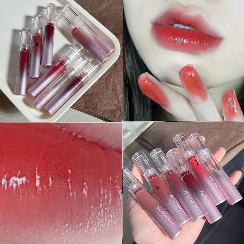 Crystal Jelly Lip Gloss Shiny Clear Mirror Moisturizing Glitter Liquid Lipstick Waterproof Lips Oil Tint Care Makeup