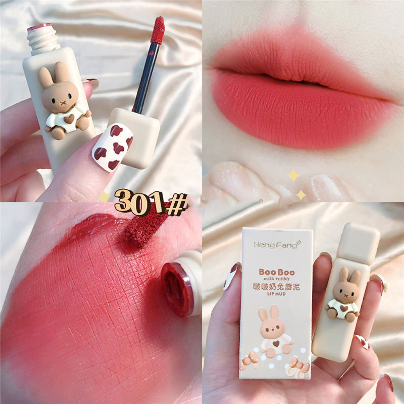 10 Colors Matte Mud Lipstick For Lips Long Lasting Cute Velvet Lip Glaze Korean Magic Lipstick Waterproof Cosmetics Wholesale