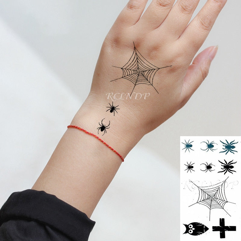 Waterproof Temporary Tattoo Sticker heartbeat wave French "it is the life" English letter women's tatto flash tatoo fake tattoos