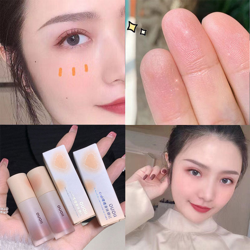 Cute Velvet Liquid Blush Matte Natural Cream Blusher Lasting Cheek Tint Orange Peach Blush Korean Makeup Maquillaje Wholesale