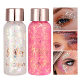 Eye Glitter Nail Hair Body Face Stickers Gel Art Loose Sequins Cream Diamond Jewels Rhinestones Makeup Party Festival