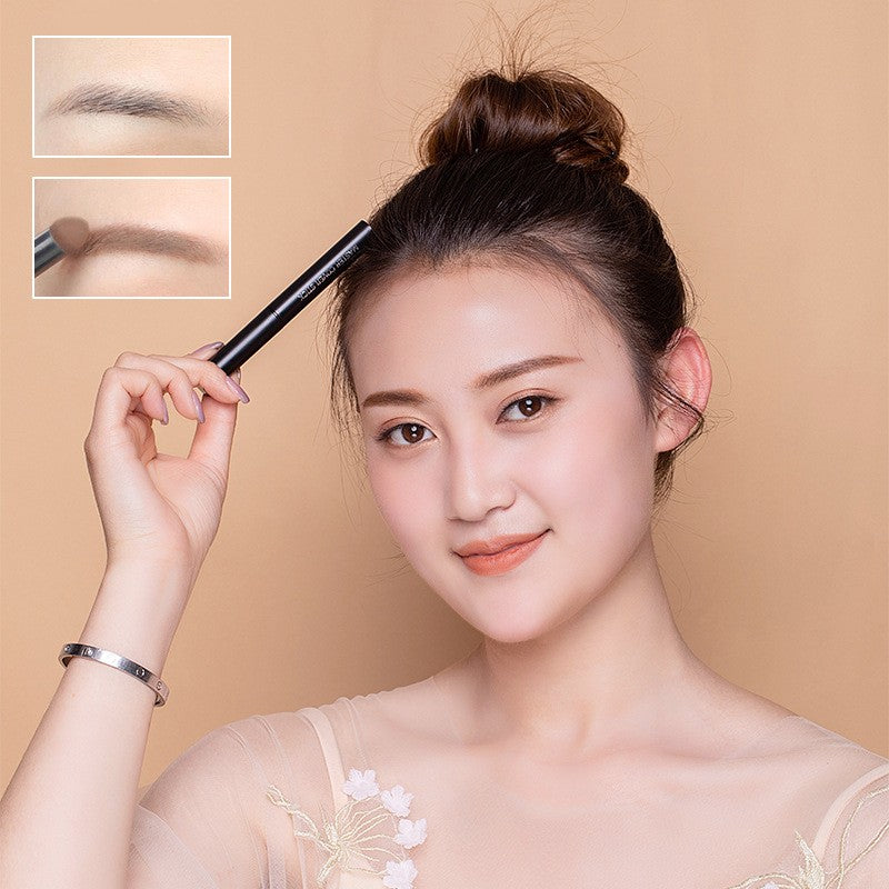 Waterproof Hair Shadow Powder Makeup Hairline Dye Contour Stick Hair Root Edge Cover Natural Hairline Eyebrow Filling Pen 1PCS