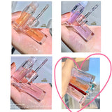 3/1 Pcs Crystal Jelly Lip Gloss Shiny Clear Mirror Moisturizing Glitter Liquid Lipstick Lips Oil Tint Care Makeup Wholesale