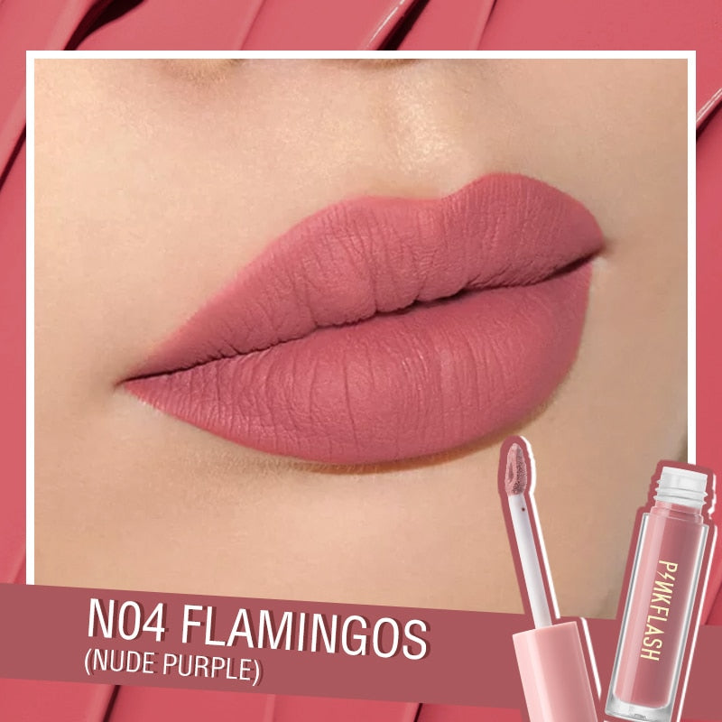 Waterproof Matte Liquid Lipstick Professional High Quality Long-lasting Lipgloss Women Lips Makeup Cosmetics