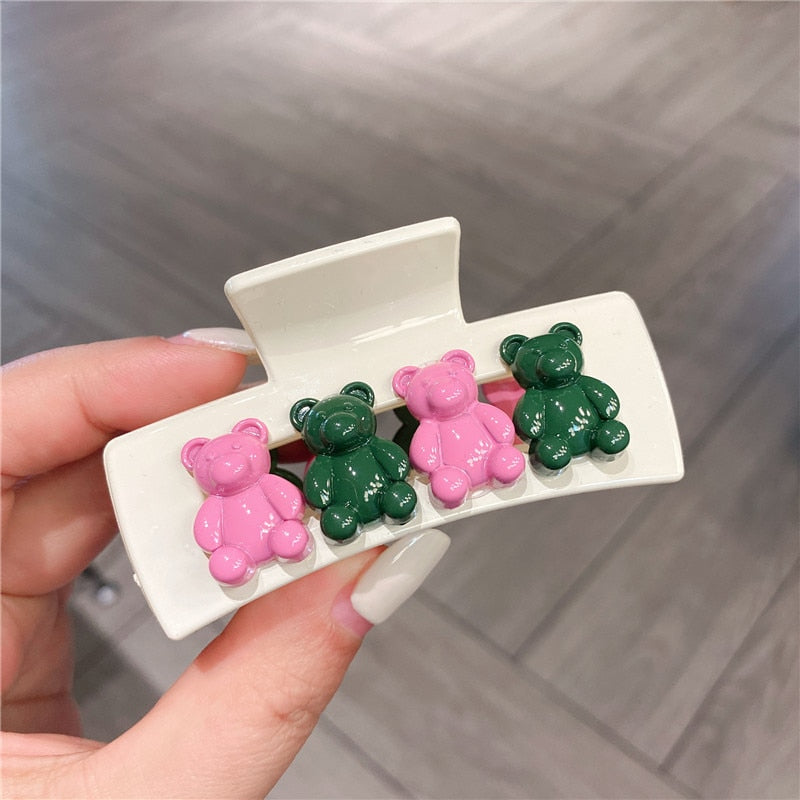 Acetate Camellia Hair Claw Clip Clamp For Women Girl Flower Handmade French Fashion Head Accessories Mujer Wholesale