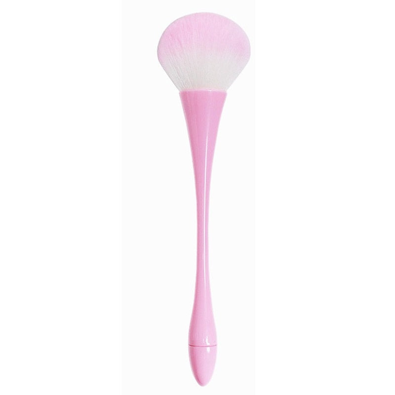 New Rose Gold Makeup Brush Rose Gold Pink Goblet Loose Powder Brush Honey Powder Brush Highlight Brush Blush Brush Beauty Tool