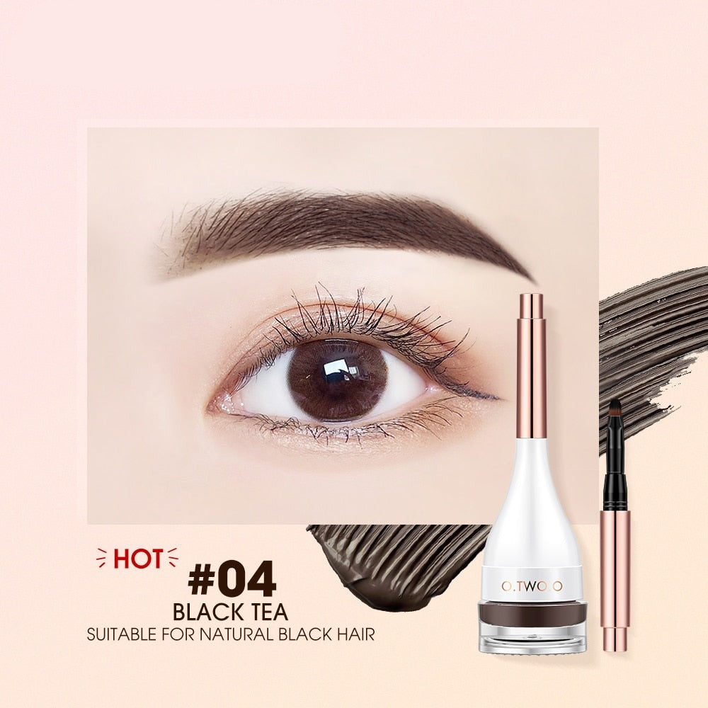 1 PCS Professional Series Eyelash Eyebrow Cream Waterproof Long-lasting Natural Dye Eye Brows Gel Tinted Makeup Cream Eyebrows