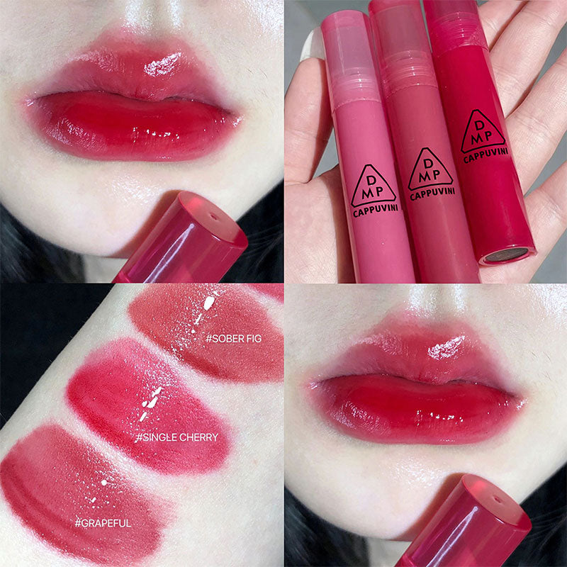 3/1 Pcs Crystal Jelly Lip Gloss Shiny Clear Mirror Moisturizing Glitter Liquid Lipstick Lips Oil Tint Care Makeup Wholesale