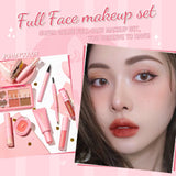 1 Anniversary Full Face Makeup Sets Liquid Concealer Foundation Beauty Lip Gloss Mascara Eyeliner Face Blush Cosmetic