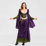 Medieval Women Dress Costume Renaissance Victorian European Vintage Court Queen Princess Dress Halloween Party Fancy Dress