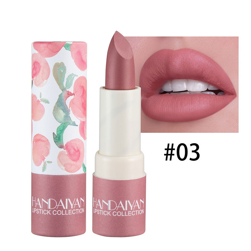 Long-lasting Velvet Lip Glaze Pigment Transparent Ice Cube Matte Lipstick Non-Stick Cup Waterproof Sexy Lip Gloss Wholesale