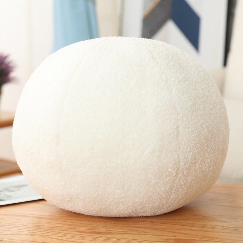 Unique Knot Ball Abstract Shape Pillow Sofa Cushion Stuffed Living Room Cushion Office Design Throw Pillow Round  Nordic Style