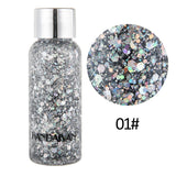 Eye Glitter Nail Hair Face Shining Sequins Shimmer Gel Body Decoration Moon Diamond Fragment Party Festival Makeup Accessories