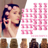 10/20/set Soft Rubber Magic Hair Care Rollers Silicone Hair Curler No Heat No Clip Hair Curling Styling DIY Tool for Curler Hair