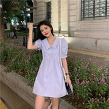 Preppy Sweet Mini Summer Dress