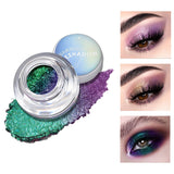 FOCALLURE 12 Color Chameleon Gel Eyeshadow Pearlescent Glitter Long Lasting Waterproof Liquid Eyeshadow Shimmer Eye Makeup