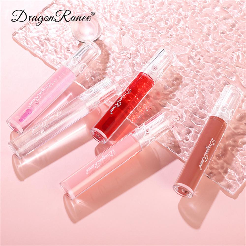 Mirror Lip Glaze Waterproof Lip Gloss Lips Makeup Set Transparent Lip Tint Water Shine Lip Balm Moisturizing Lipstick Cosmetics